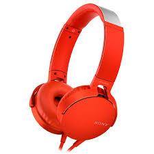 HEADPHONES MDR-XB550APRCLA